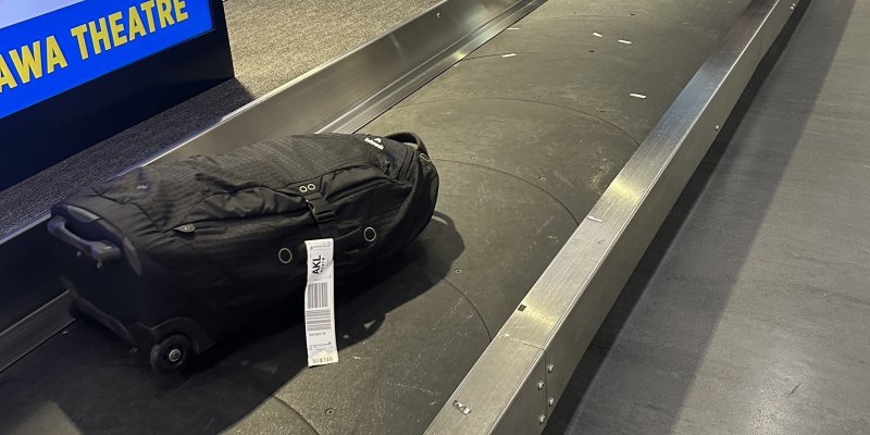 Collect your luggage at Auckland International Terminal